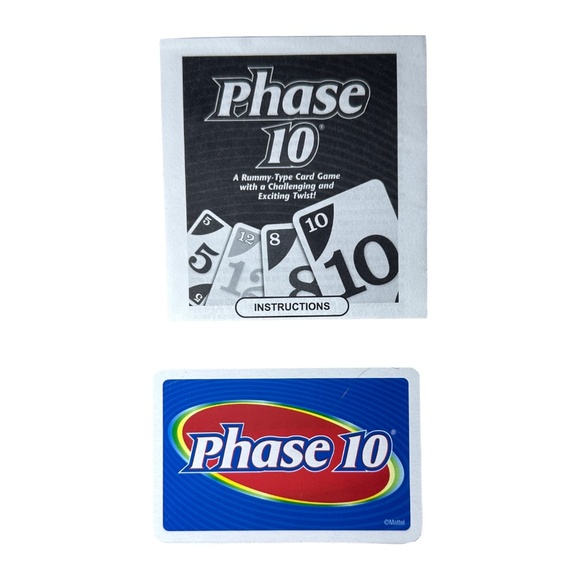 Mattel Games Phase 10 Card Game - Picture 3 of 5